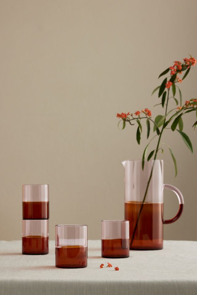 FAZEEK Zweifarbige Gläser, 4er Set #1