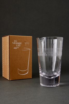 La Jarra de Vidrio de la Lista Vintage