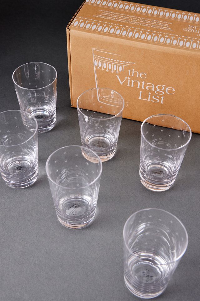 Vasos Tumblers The Vintage List, Juego de 6 #1