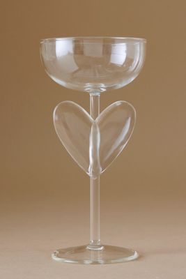 Lepelclub Herzförmiges Kelchglas