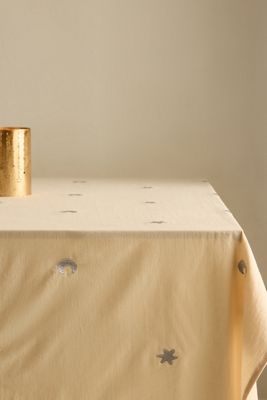 Midnatt 100% Cotton Astro Tablecloth