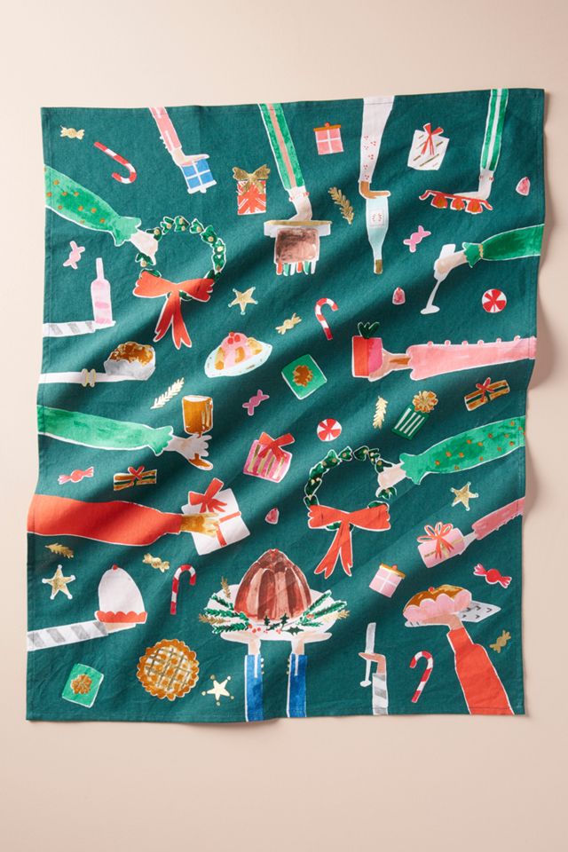 Mr. Boddington's Studio Fruit Cake Dish Towel