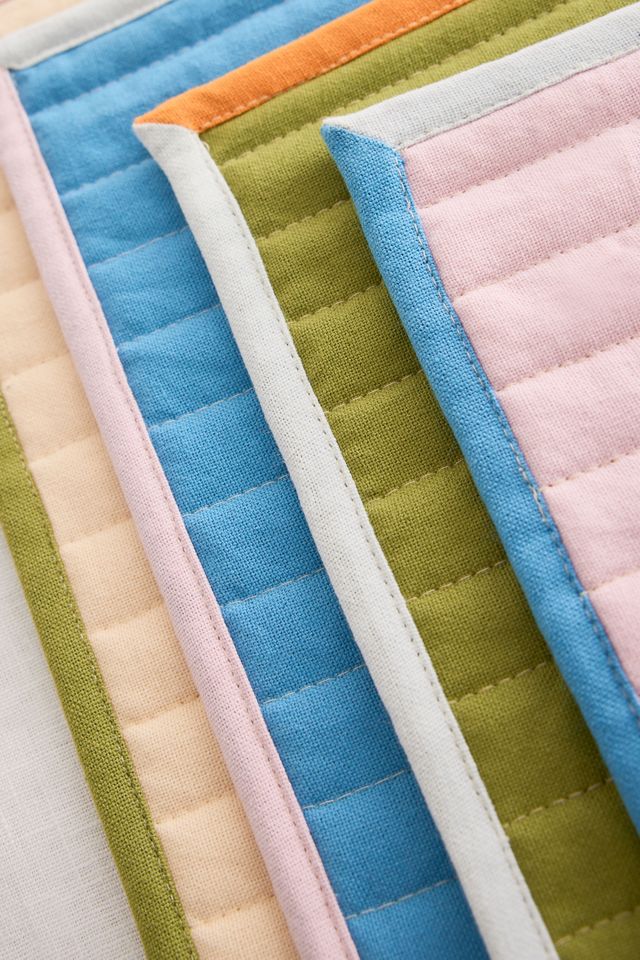 &Klevering Stitch Placemats, Set of 4 #2