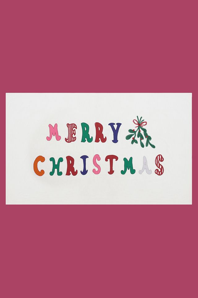 Anna + Nina Frohe Weihnachten Tischdecke #1