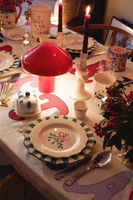 Anna + Nina Frohe Weihnachten Tischdecke