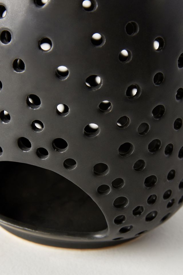 Black Ceramic Lantern #1