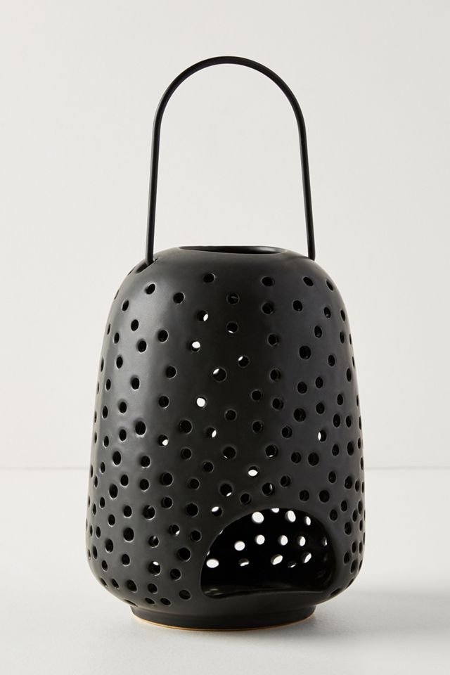 Black Ceramic Lantern #2