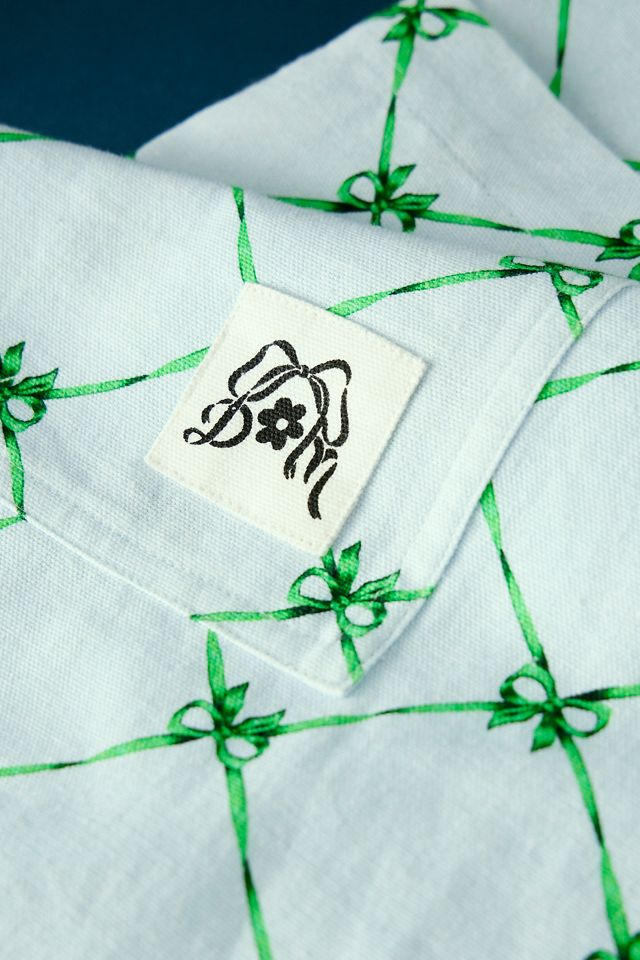 Grembiule Valerie con Fiocco Damson Madder #2