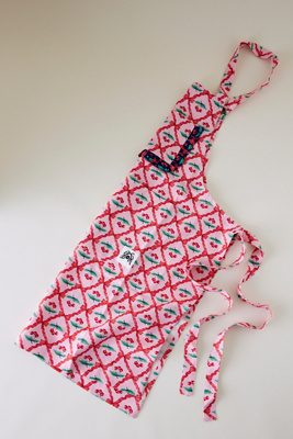 Damson Madder Valerie Pink Cherry Apron