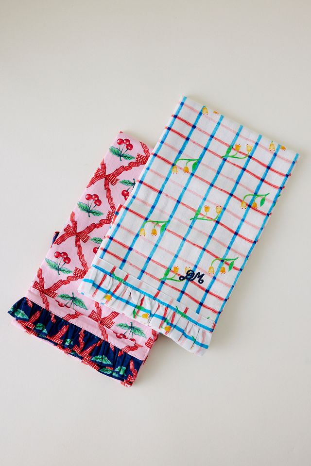 Damson Madder Tea Towels, Set of 2 #1