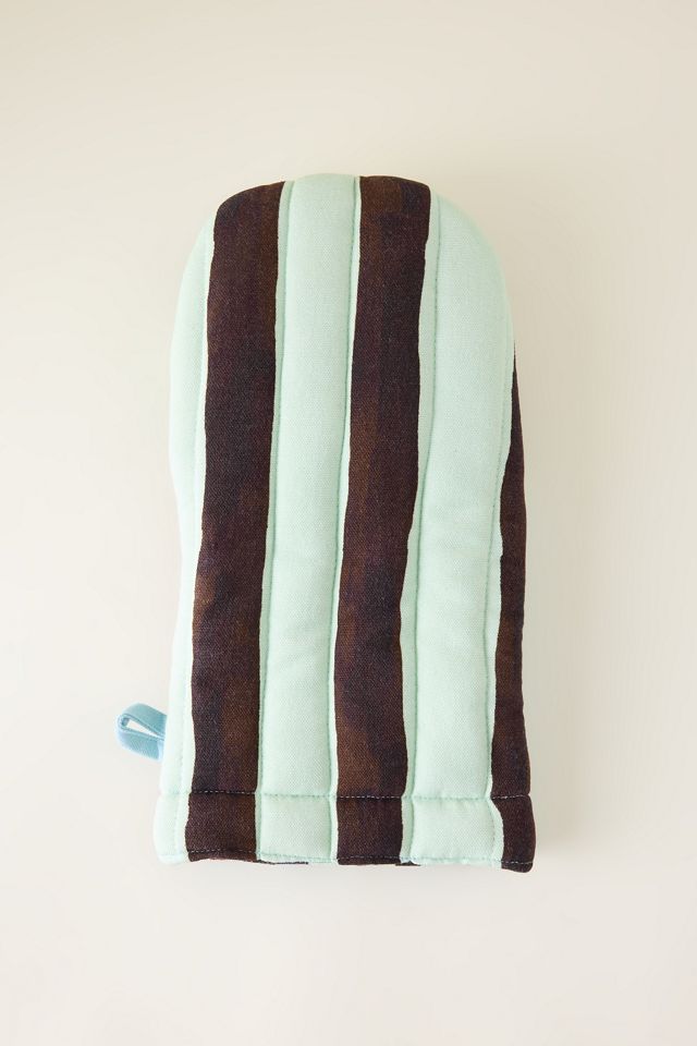 Guanto da forno trapuntato singolo Damson Madder #1