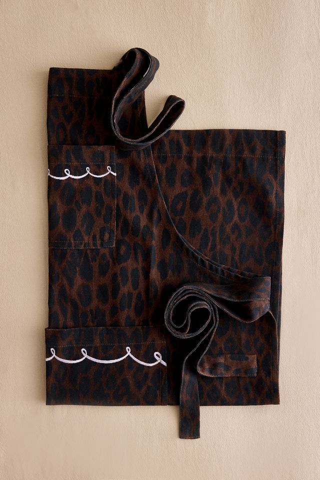 Grembiule Leopardato Damson Madder #1