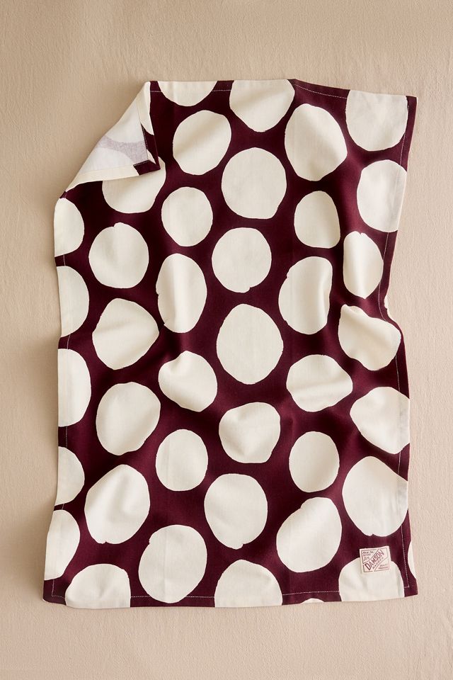 Damson Madder Spot & Stripe Tea Towels, Set of 2 #2