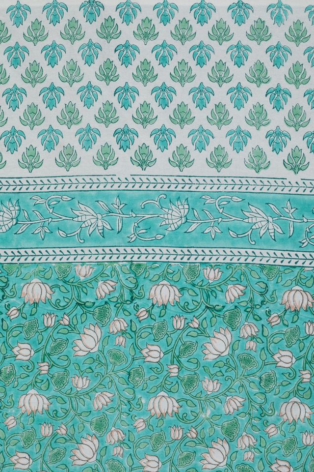 Dilli Grey Bhuti Tablecloth #1
