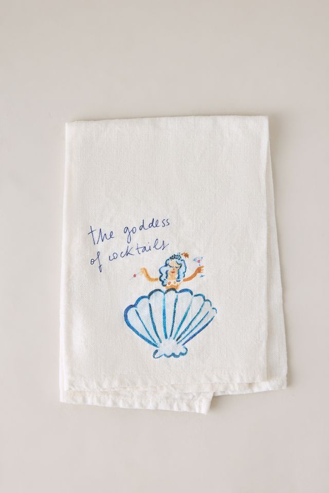 Serviettes de table en lin Dinette, lot de 2 #1