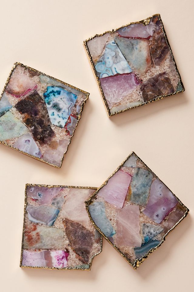 Anthropologie coaster hot sale set