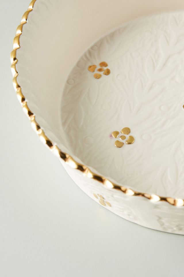 Amanda Blair Dexheimer Adorned Pie Dish #1