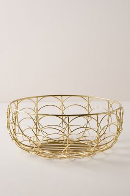 Scalloped Fruit Basket