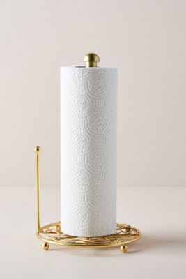 Scalloped Paper Towel Holder
