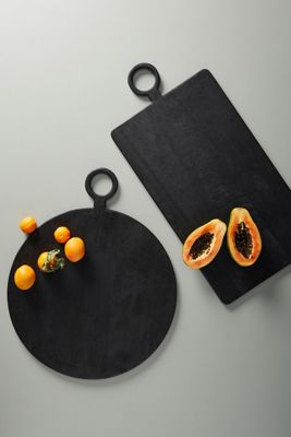 Matte Black Cheese Board