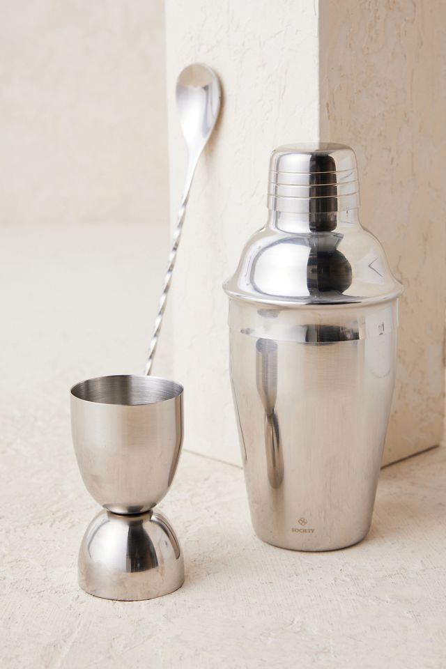Society Mini Cocktail Shaker Kit Anthropologie UK