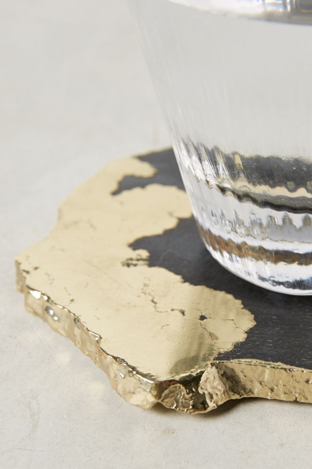 Slivered Geode Coaster #1