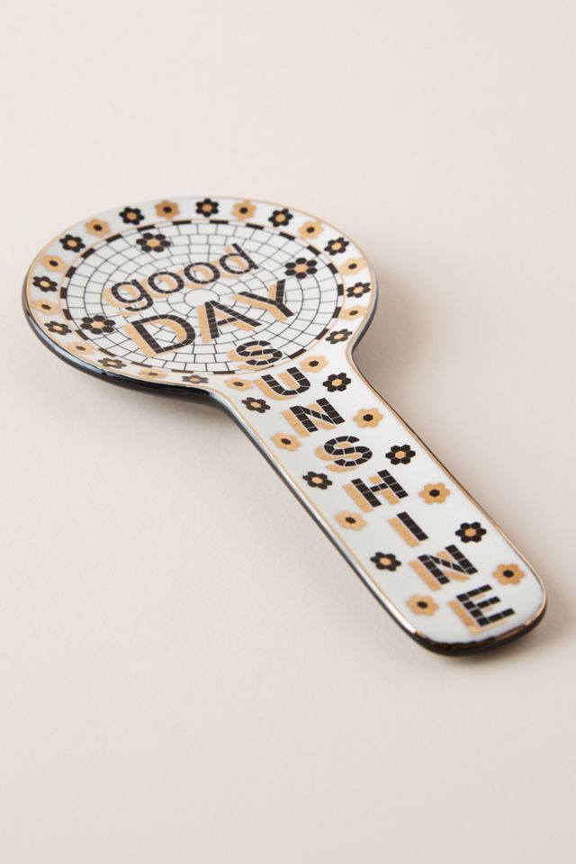 The Bistro Tile Stoneware Spoon Rest #1