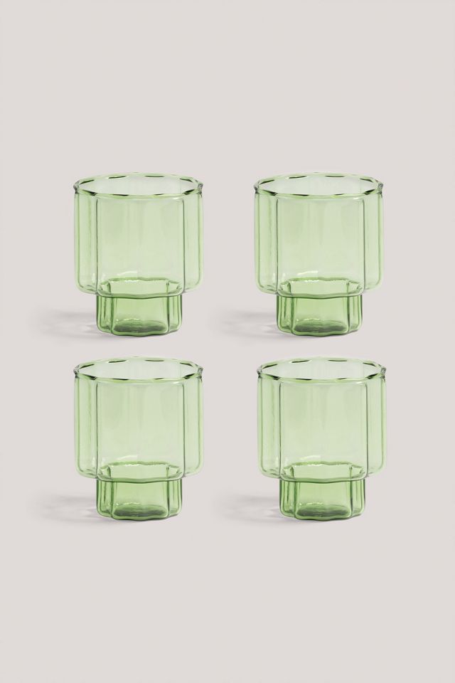 Set of 4 Bloom Glasses Anthropologie UK