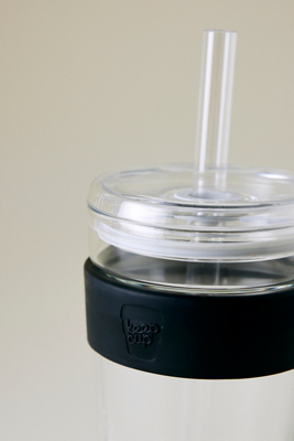 KeepCup Cold Cup Longplay Glas Kaffeetasse & Strohhalm | DE