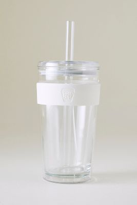 KeepCup Cold Cup Longplay Glass Coffee Cup & Straw