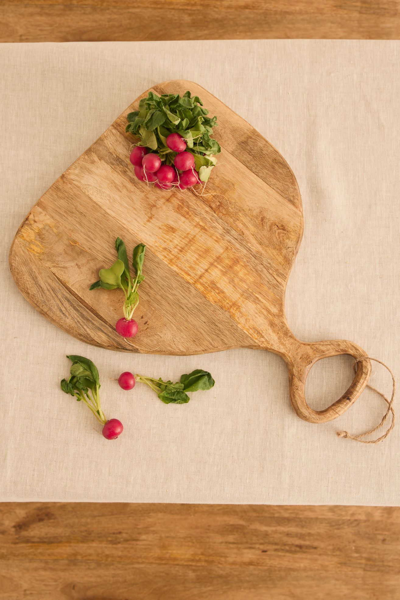 Mango Wood Chopping Board, 50cm - BROWN, One Size