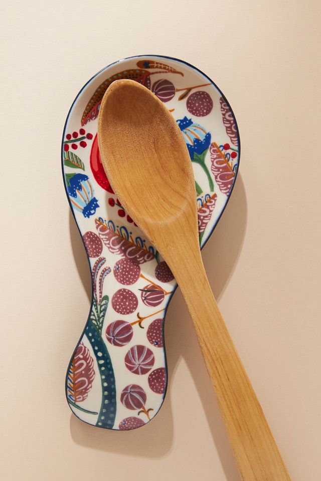 Folkloric Spoon Rest Anthropologie UK