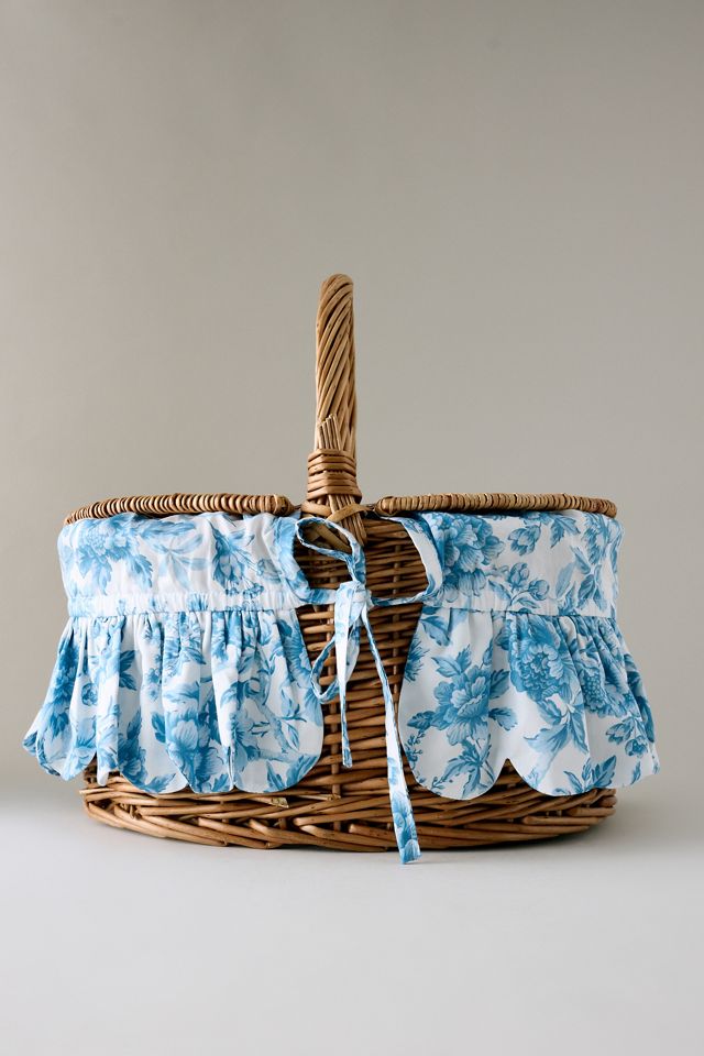 Coco & Wolf Oval Picnic Basket Hamper #1
