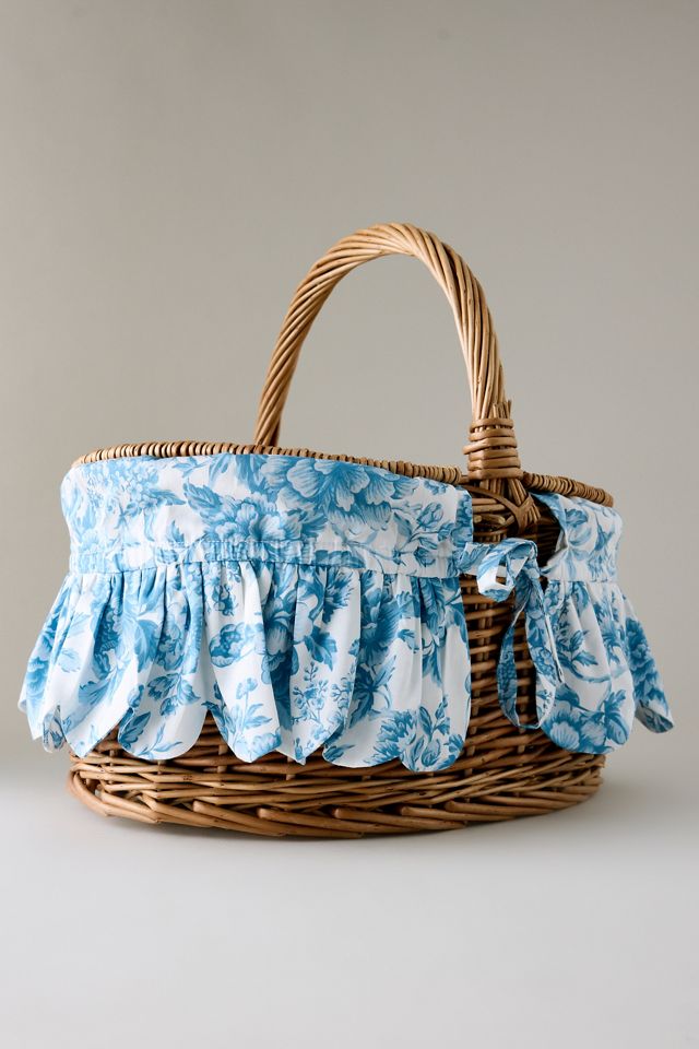 Coco & Wolf Oval Picnic Basket Hamper #5