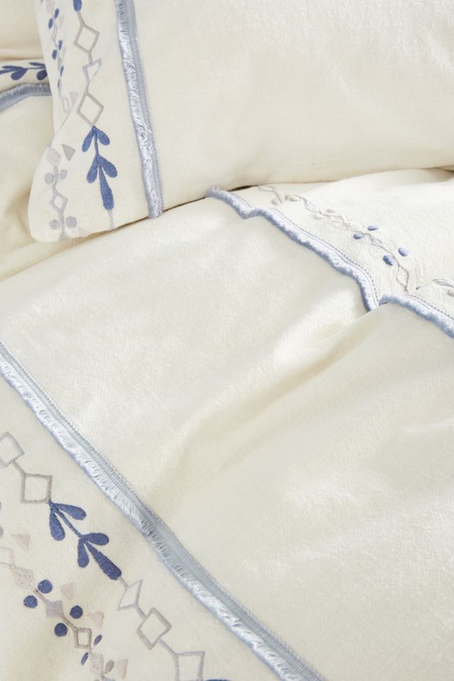 Embroidered Timaru Duvet Cover #1