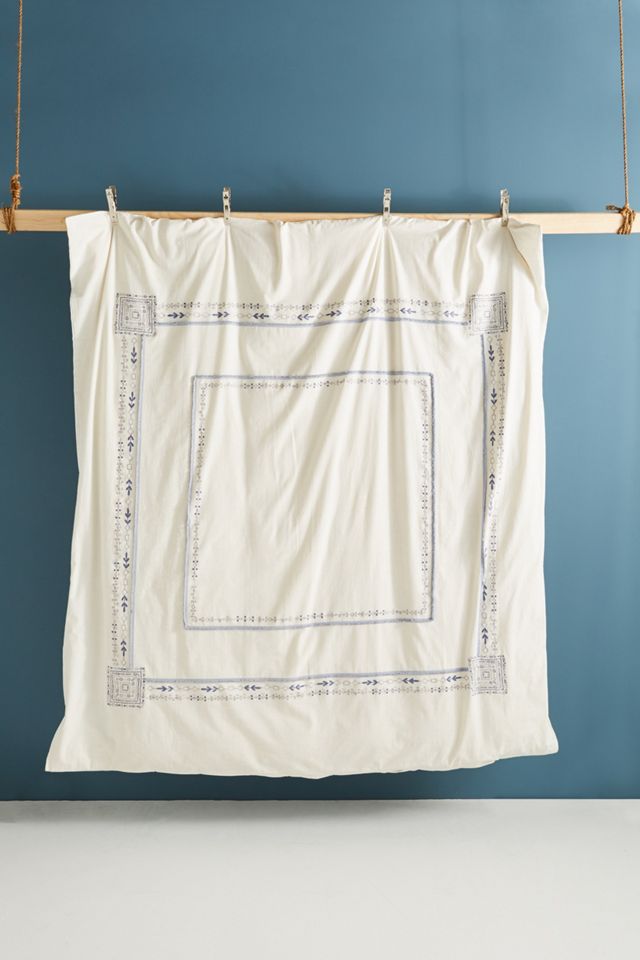 Embroidered Timaru Duvet Cover #2