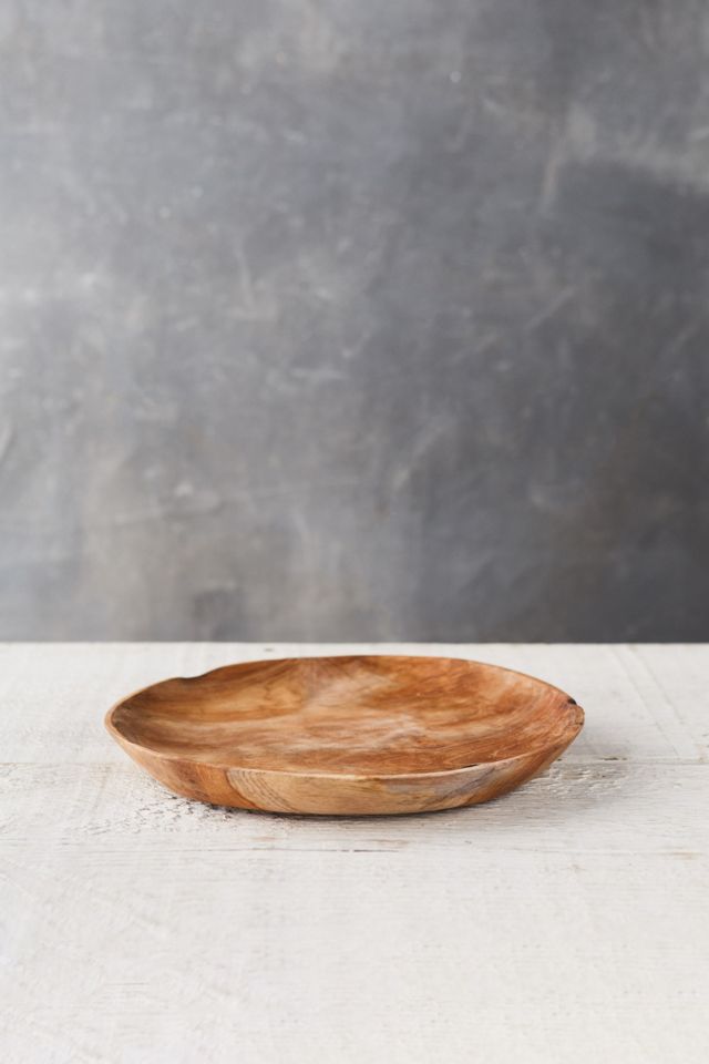 Teak Root Dinner Plate #1