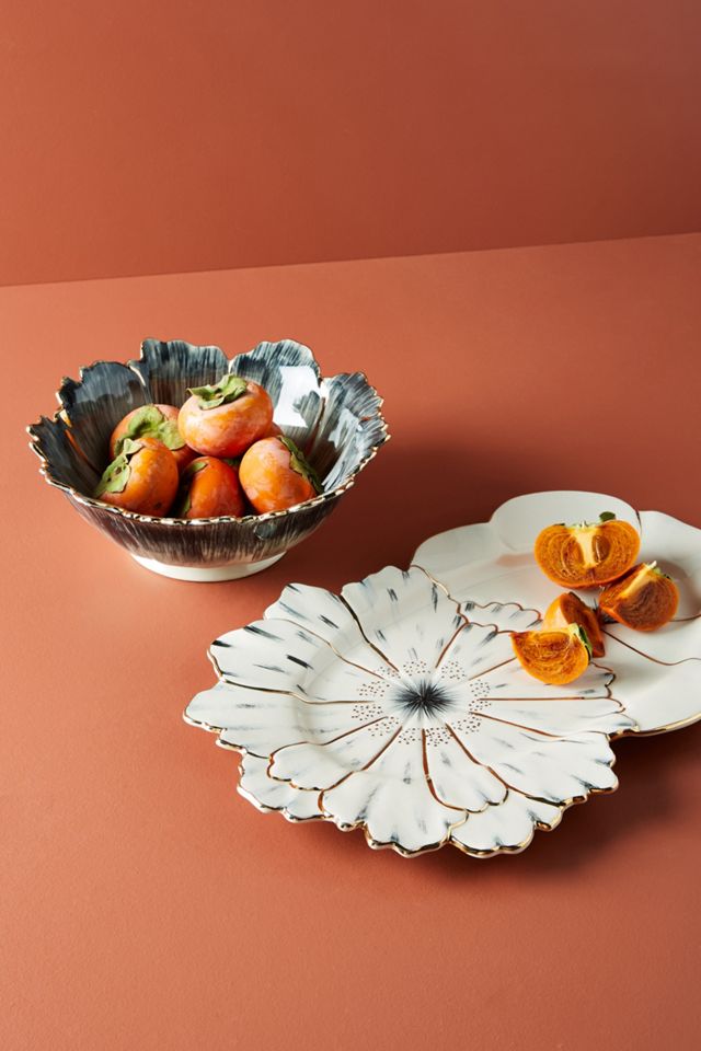 Papetal Floral Serving Bowl #2