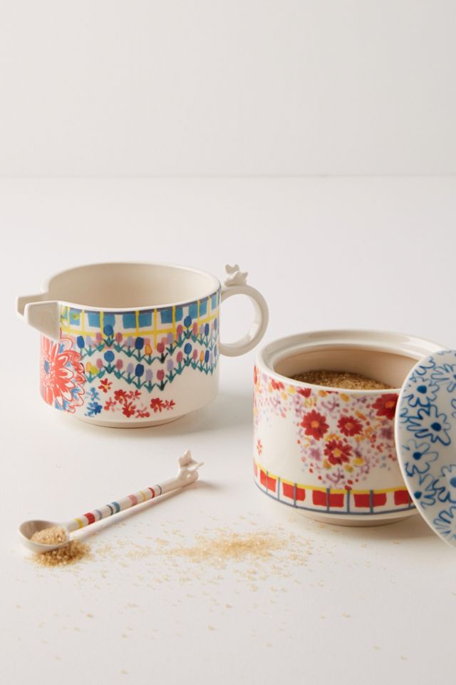 Mason Sugar Pot & Spoon #2