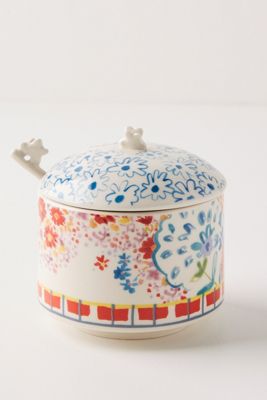 Mason Sugar Pot & Spoon