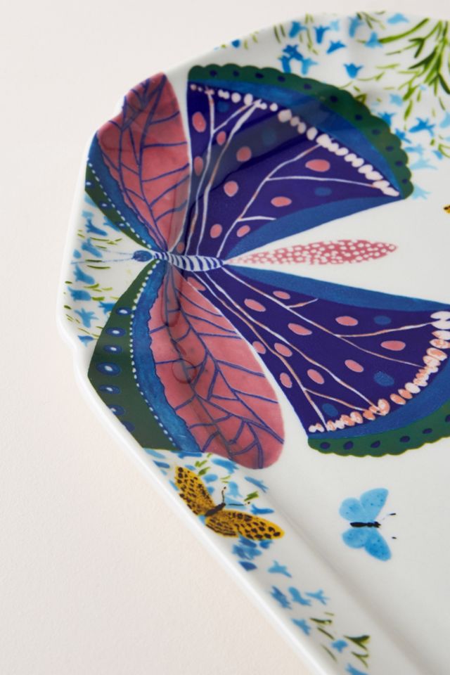 Paule Marrot Butterfly Platter #2