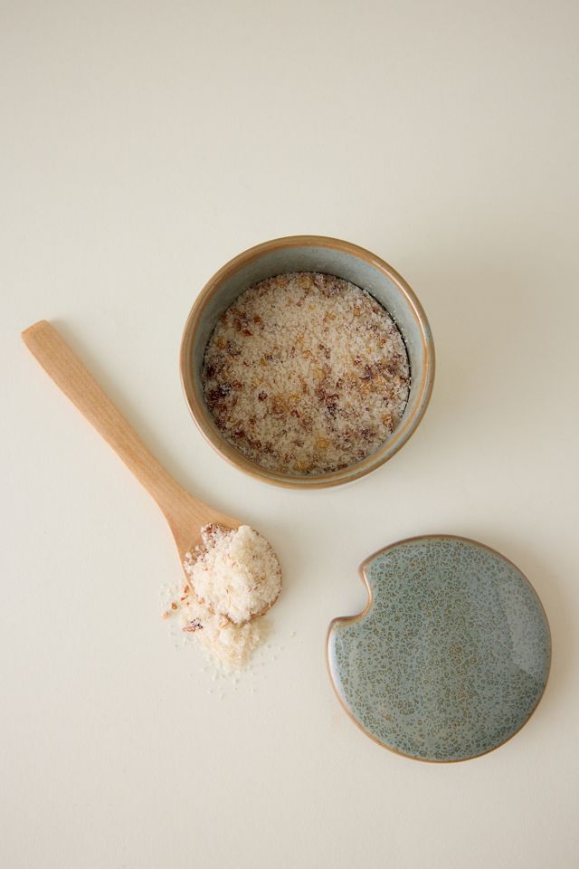 Pixie Stoneware Jar with Lid & Spoon #3