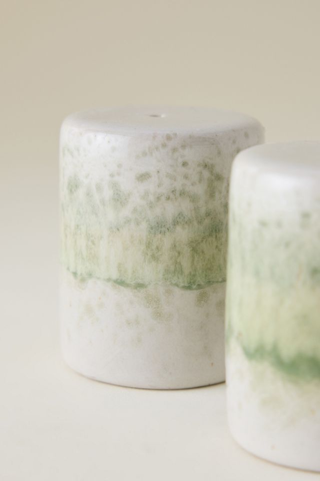 Paula Stoneware Salt & Pepper Shaker Set #1