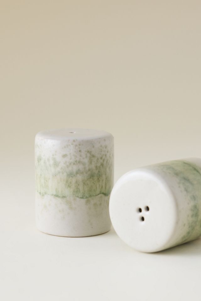 Paula Stoneware Salt & Pepper Shaker Set #2