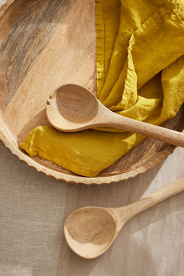 nkuku Mango Wood Salad Servers from Nkuku,nkuku Buy from