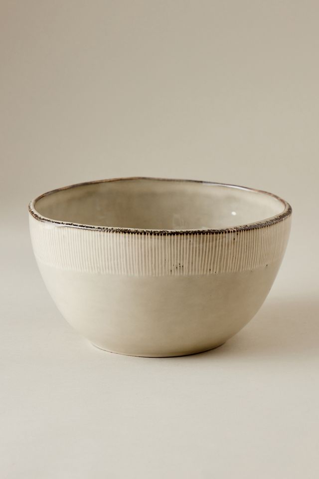 nkuku Malia Stoneware Serving Bowl #1