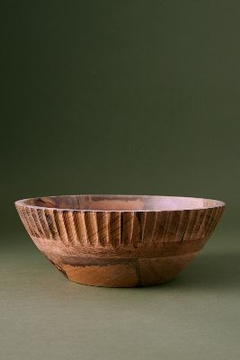 NKUKU NKUKU SMALL GAVIVI MANGO WOOD BOWL 