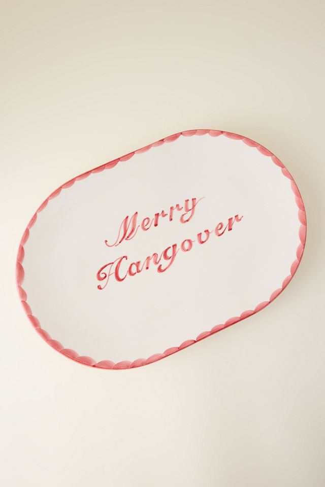 Anna + Nina Merry Hangover Serving Platter #1