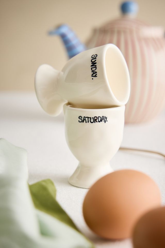 Anna + Nina Weekend Egg Cup, Set of 2 #1