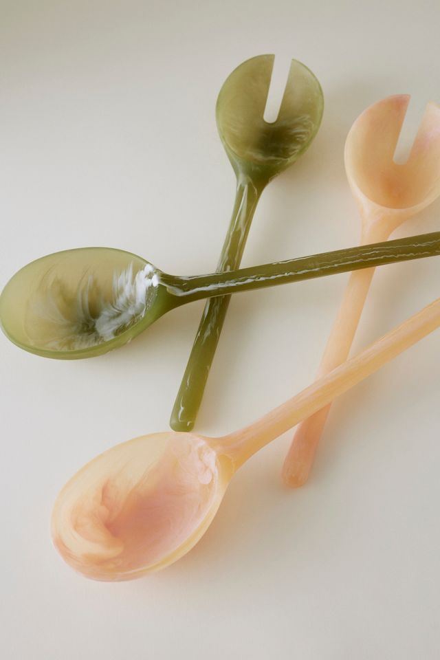 Maegen Resin Salad Servers #3
